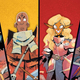 The different characters you can play as in Dungeon Mayhem.